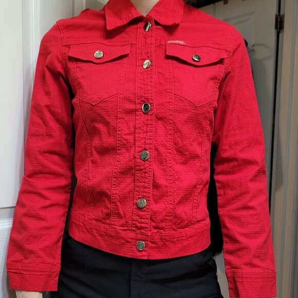 Parasuko red jacket - Picture 5 of 9